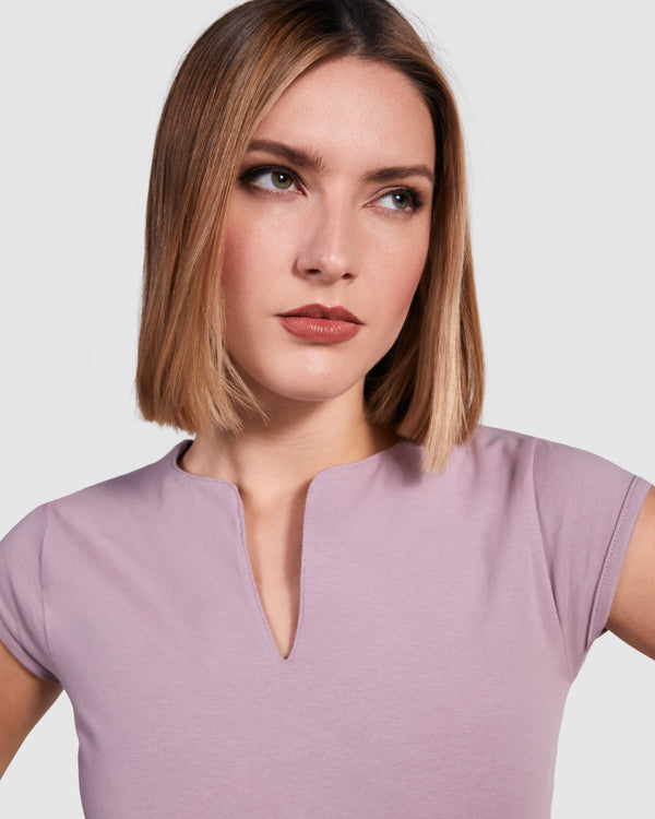 Maglia Girocollo a V Donna