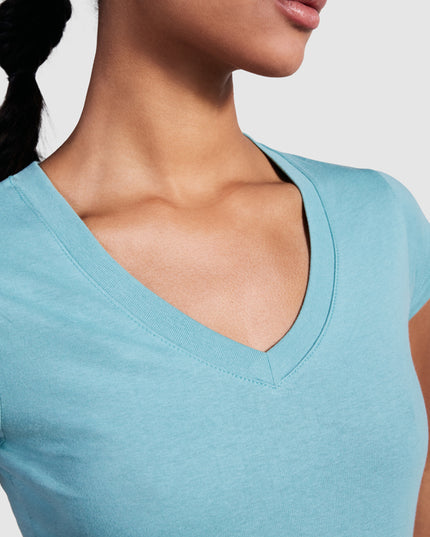 Maglia Scollo a V Donna