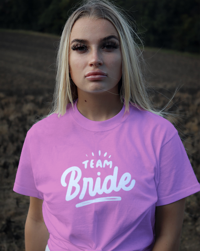 T-shirt “Team Bride” – LINEA MATRIMONIO