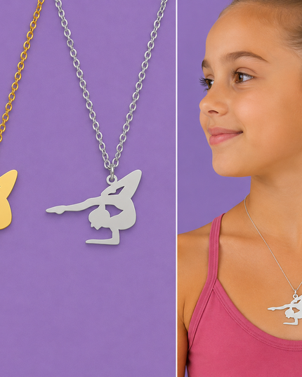 Collana in Acciaio – Silver e Oro Mod 6
