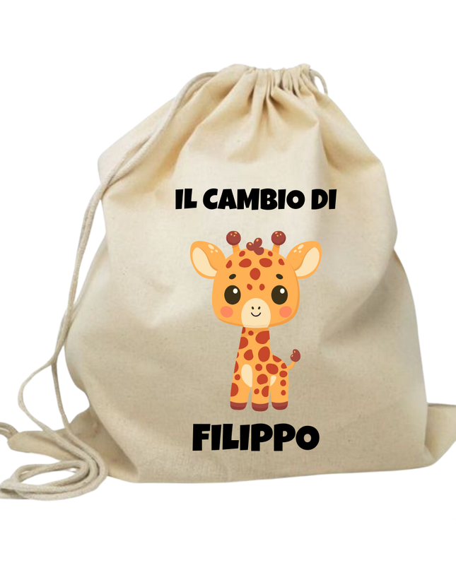 Sacchetta per il Cambio - PERSONALIZZABILE