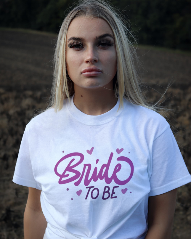 T-shirt “Bride to Be” – LINEA MATRIMONIO