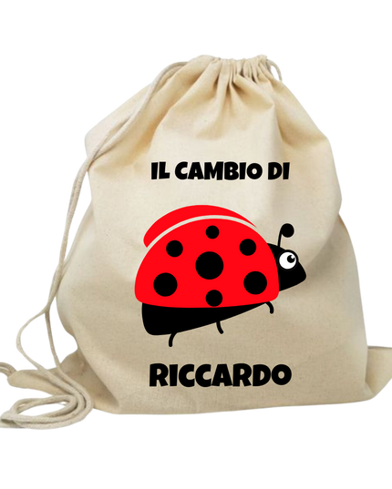 Sacchetta per il Cambio - PERSONALIZZABILE