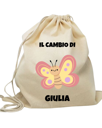 Sacchetta per il Cambio - PERSONALIZZABILE