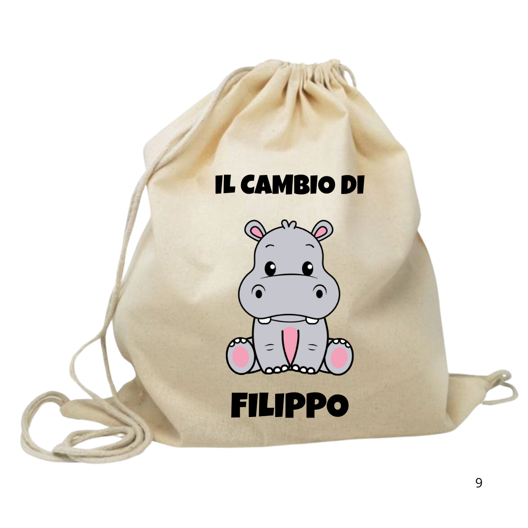 Sacchetta per il Cambio - PERSONALIZZABILE