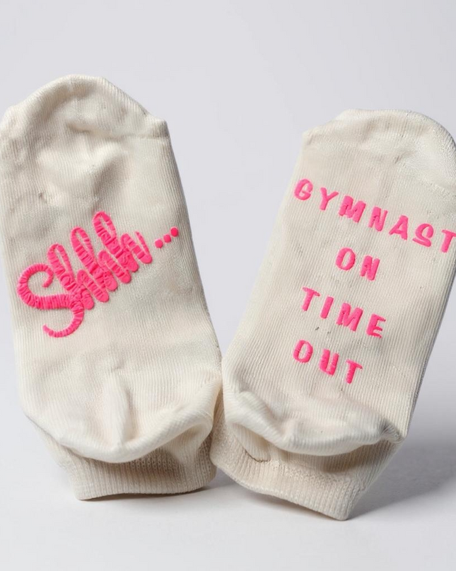 CALZINI Shhh.. Gymnast on time out