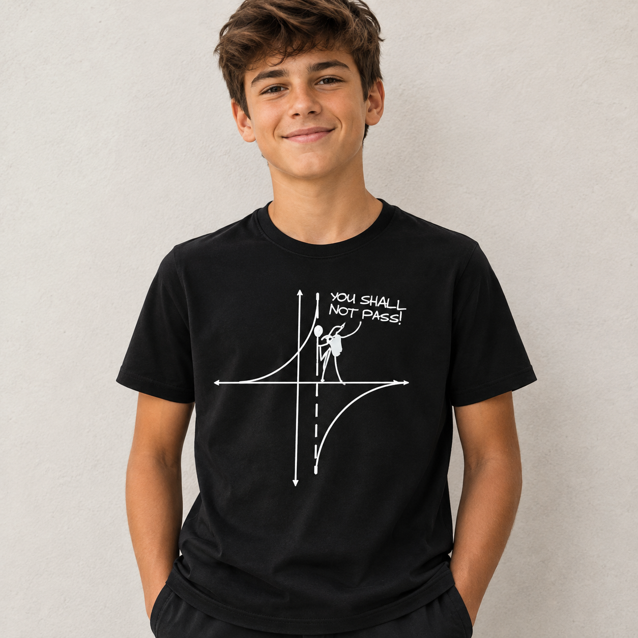 T-Shirt “You Shall Not Pass!” – Personalizzabile