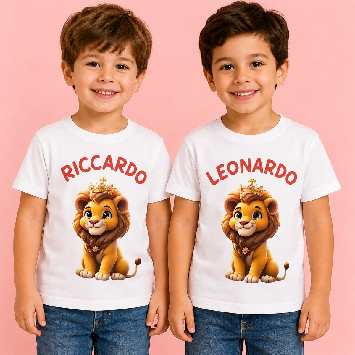 T-Shirt Bambino Personalizzata con Nome e Grafica