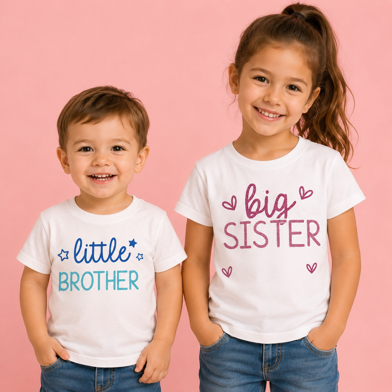 T-Shirt Fratello & Sorella – Big Sister & Little Brother