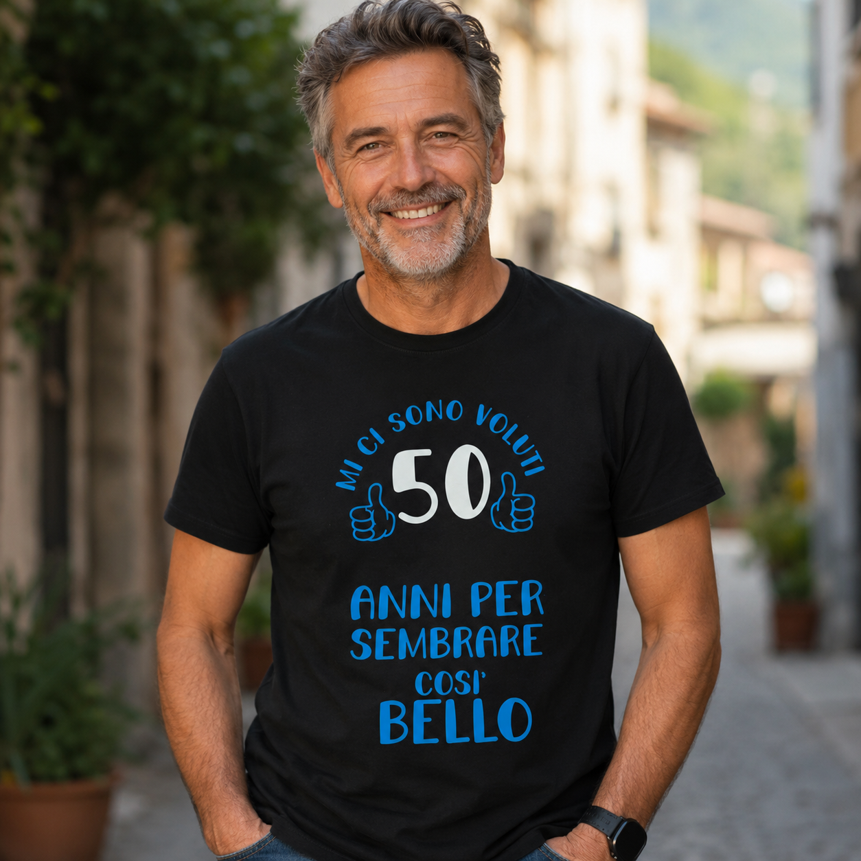 T-Shirt Compleanno “Mi ci sono voluti…” – Età Personalizzabile