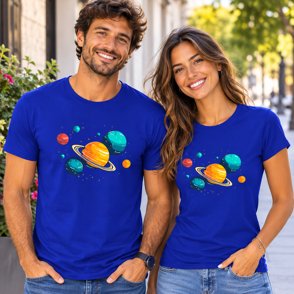 T-Shirt Pianeti Personalizzabile