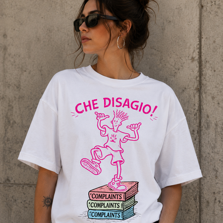 T-Shirt “Che Disagio!” – Personalizzabile