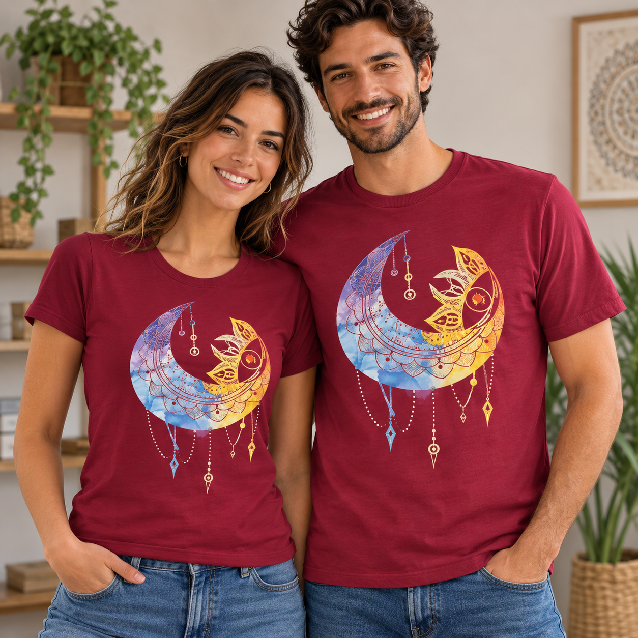 Maglietta “Luna Mandala”