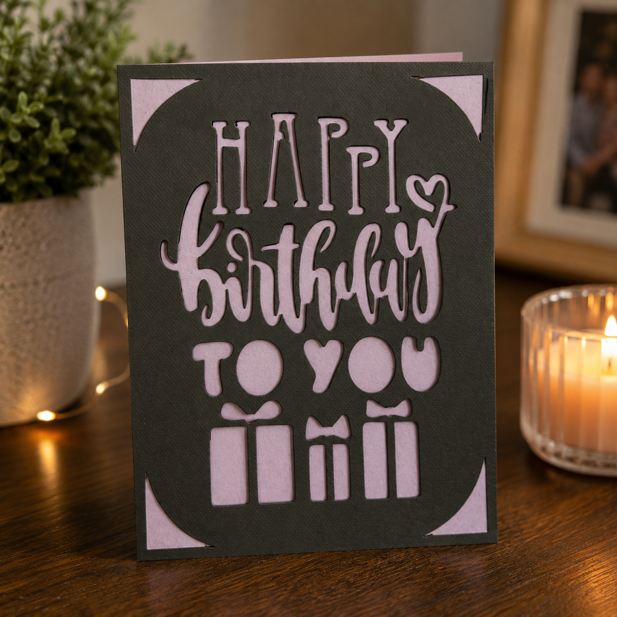 Biglietto “Happy Birthday” – Personalizzabile