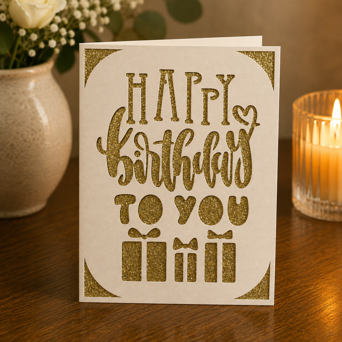 Biglietto “Happy Birthday” – Personalizzabile