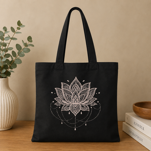Shopper “Fiore di Loto” – Eleganza & Armonia
