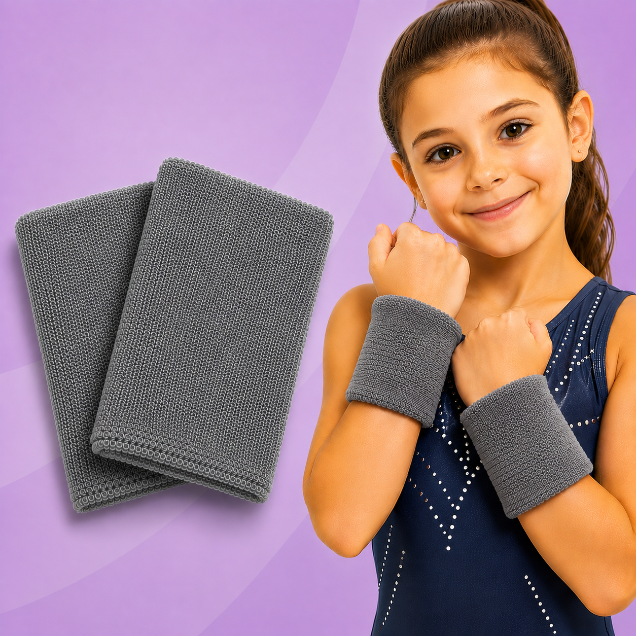 POLSINI PER GINNASTICA ARTISTICA GRIGIO