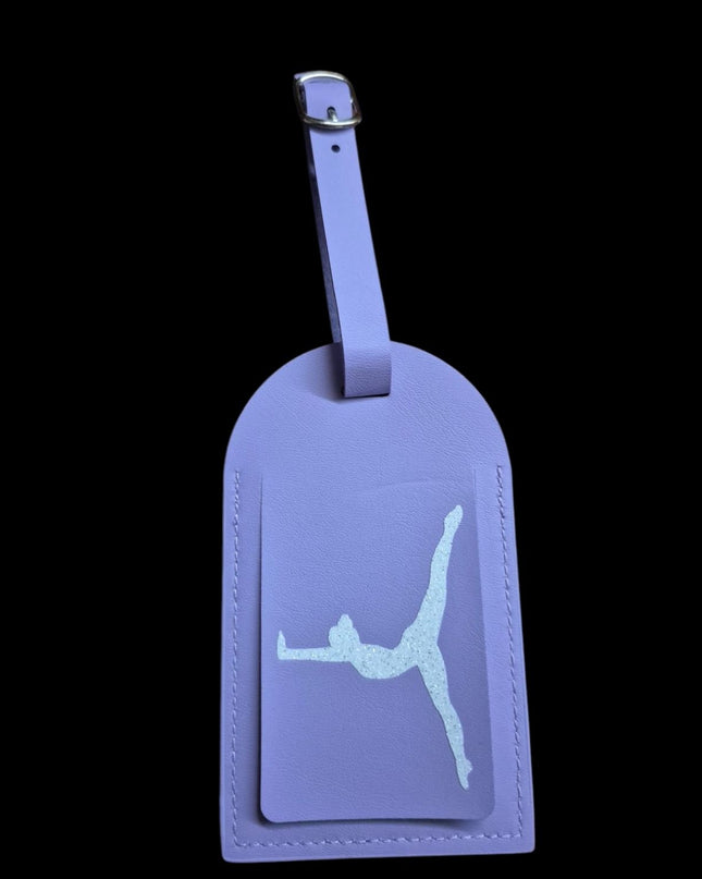 Targhetta per Valigia Personalizzata con Ginnasta mod 1