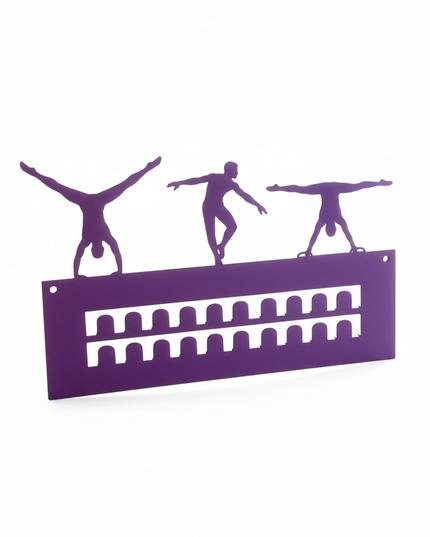 PORTAMEDAGLIE maschile- TEMA GINNASTICA ARTISTICA