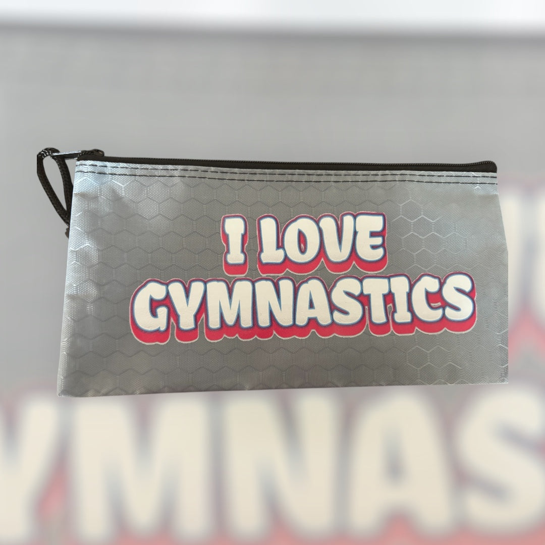 Astuccio grigio I love Gymnastics