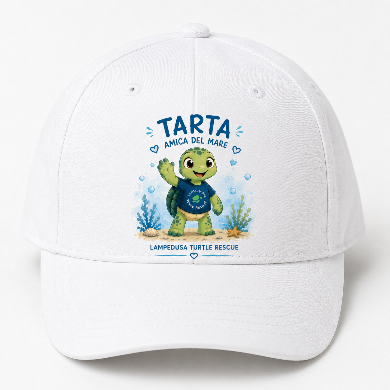Cappellino Bambino “Tarta – Amica del Mare”