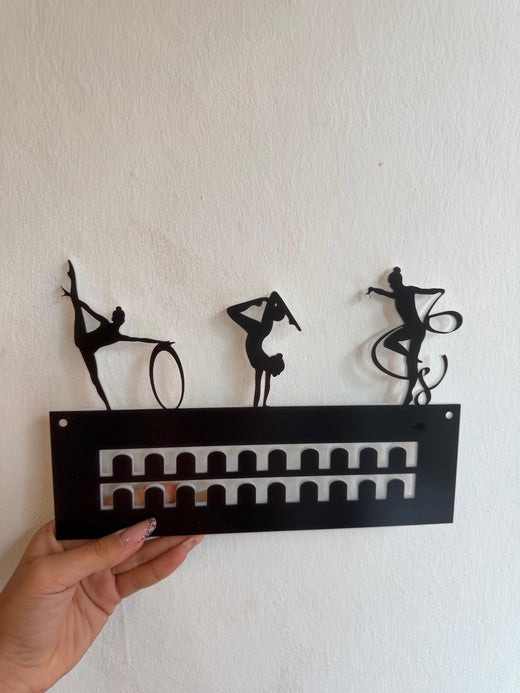 PORTAMEDAGLIE - TEMA GINNASTICA RITMICA