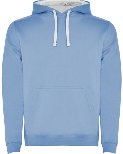 Felpa Bicolore con Cappuccio Uomo