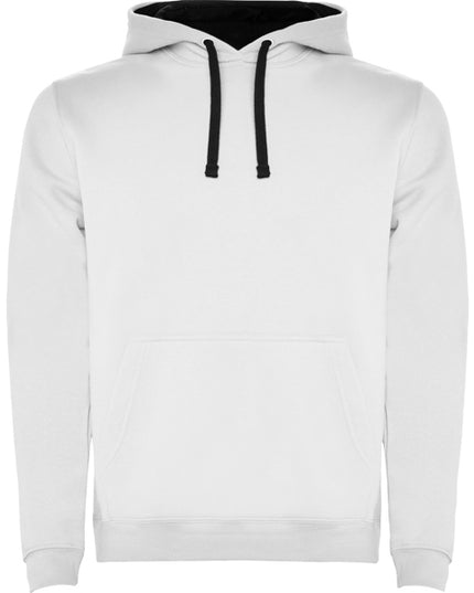 Felpa Bicolore con Cappuccio Uomo