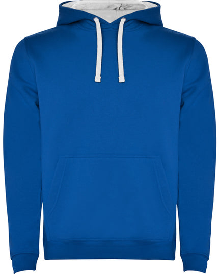 Felpa Bicolore con Cappuccio Uomo