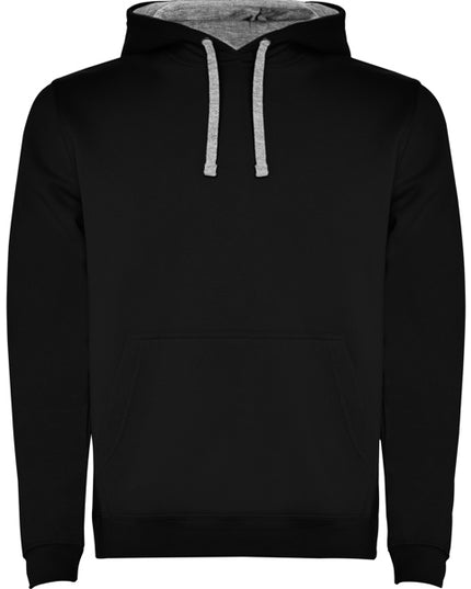 Felpa Bicolore con Cappuccio Uomo