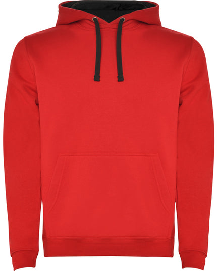 Felpa Bicolore con Cappuccio Uomo