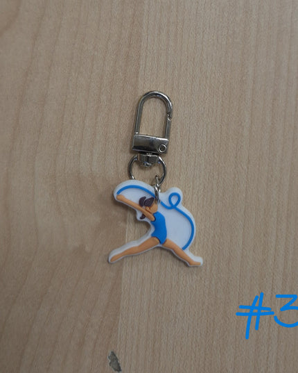 PORTACHIAVI PVC GINNASTICA RITMICA