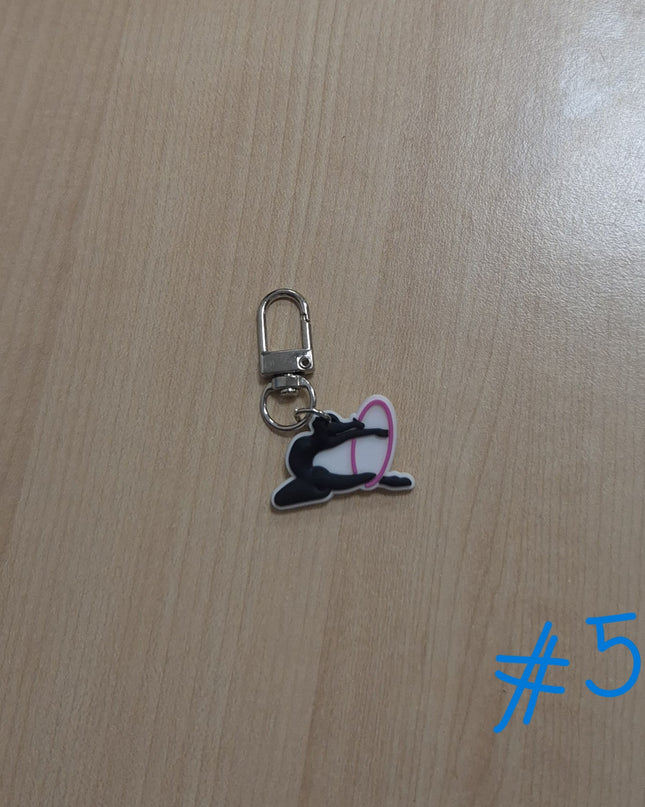 PORTACHIAVI PVC GINNASTICA RITMICA