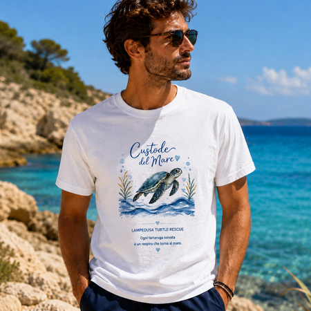 Maglietta Custode del Mare – Uomo, Donna e Bambino