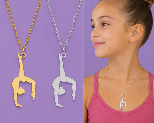 Collana in Acciaio – Silver e Oro Mod 2