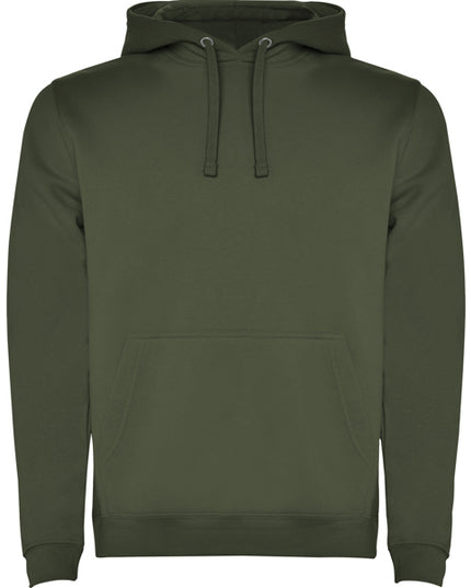 Felpa Bicolore con Cappuccio Uomo