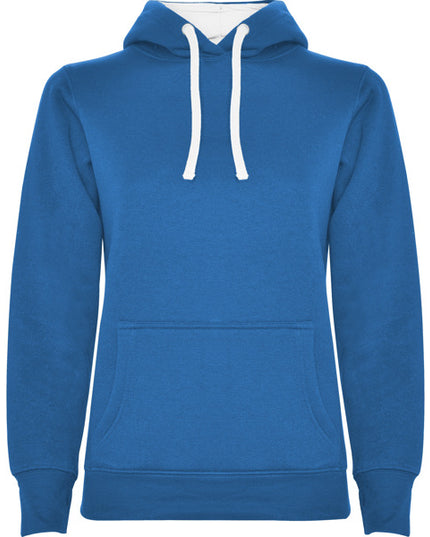 Felpa con Cappuccio Bicolore Donna