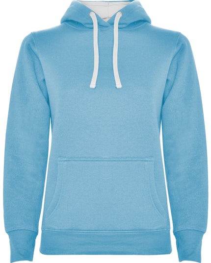 Felpa con Cappuccio Bicolore Donna