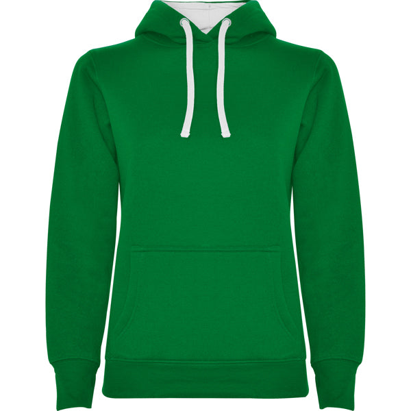 Felpa con Cappuccio Bicolore Donna