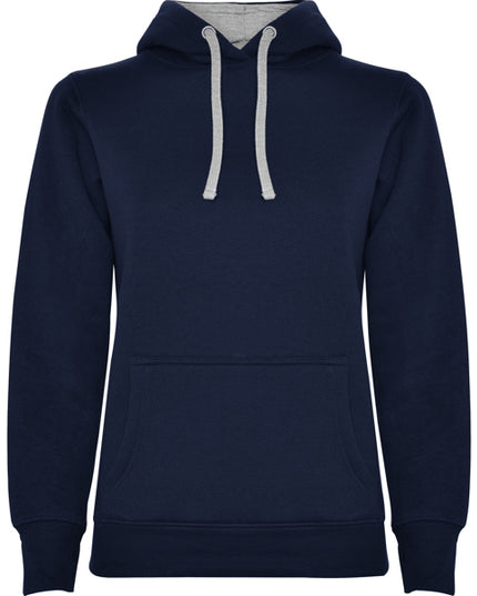 Felpa con Cappuccio Bicolore Donna