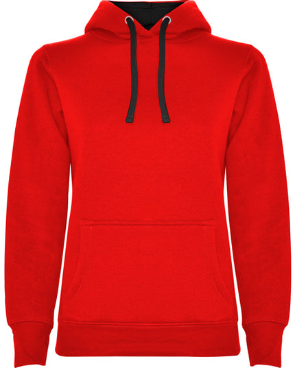 Felpa con Cappuccio Bicolore Donna