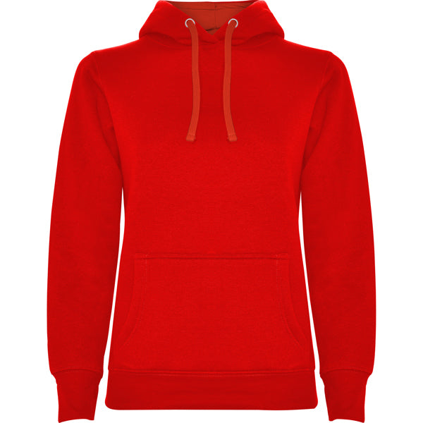 Felpa con Cappuccio Bicolore Donna