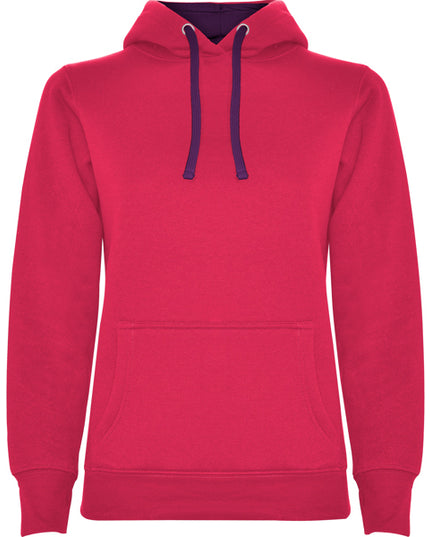 Felpa con Cappuccio Bicolore Donna